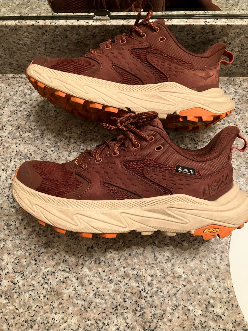 HOKA Anacapa 2 Low GTX Waterproof Hiking Shoes for Ladies